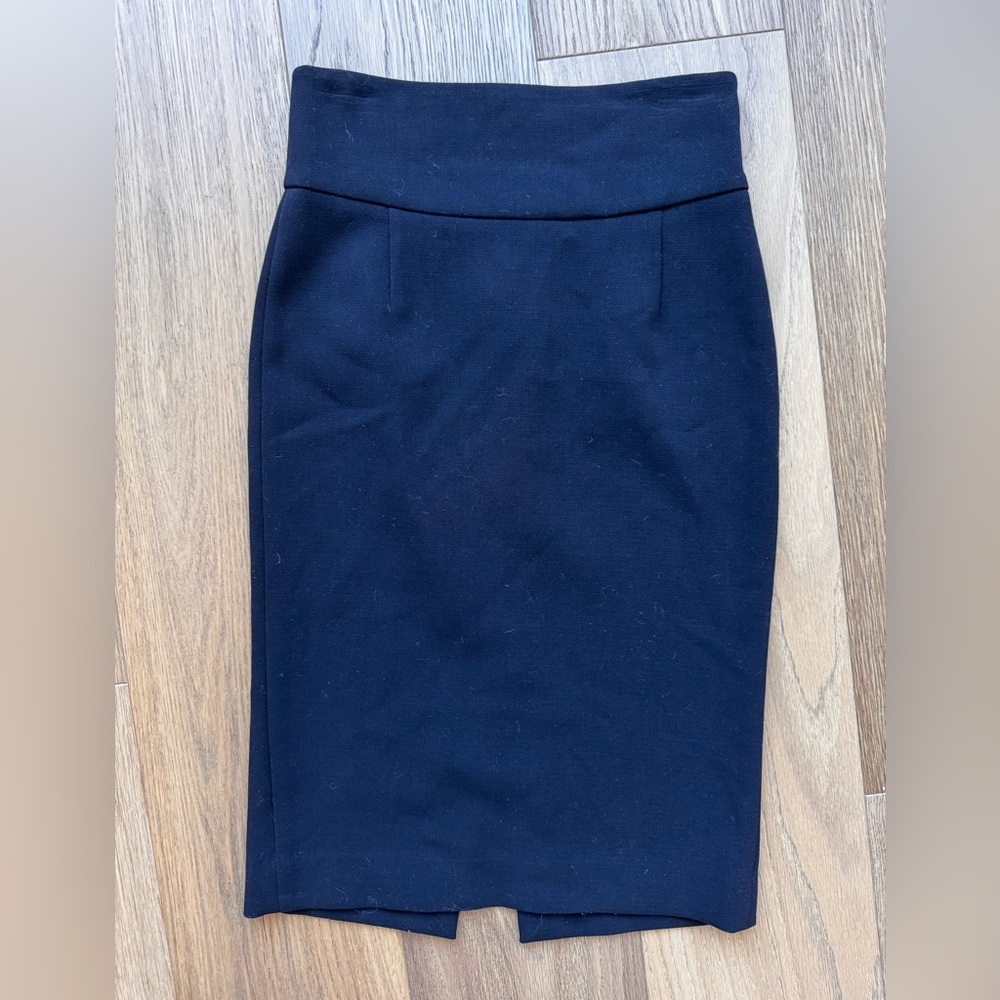 Zara Basic Classic Black Pencil Skirt - Small